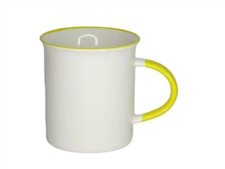 Mug Enamel Seramik Tinggi